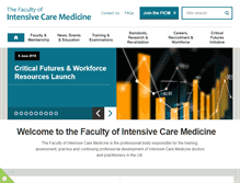 Tablet Screenshot of ficm.ac.uk